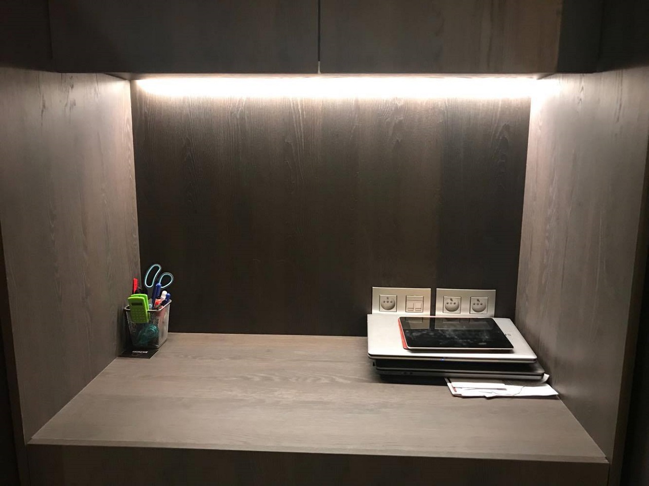 Indirecte verlichting kast